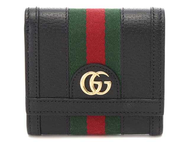 GUCCI グッチ オフィディア 二つ折財布 ブラック レザー 719887【430】2148103675119 の購入なら「質」の大黒屋（公式）