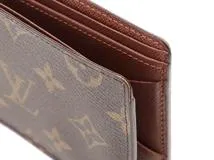 Louis Vuitton　ルイ・ヴィトン　ポルトフォイユ・ミュルティプル　モノグラム　M60895【430】2148103675171