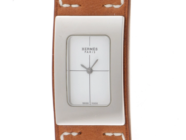HERMES エルメス シェルシュミディ ホワイト レディース クォーツ HERMES エルメス シェルシュミディ ホワイト レディース クォーツ