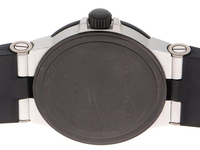 ★稼働良好・美品★ブルガリ アルミニウム AL29TA 楽天市場】ブルガリ BVLGARI アルミニウム AL29TA ラバー