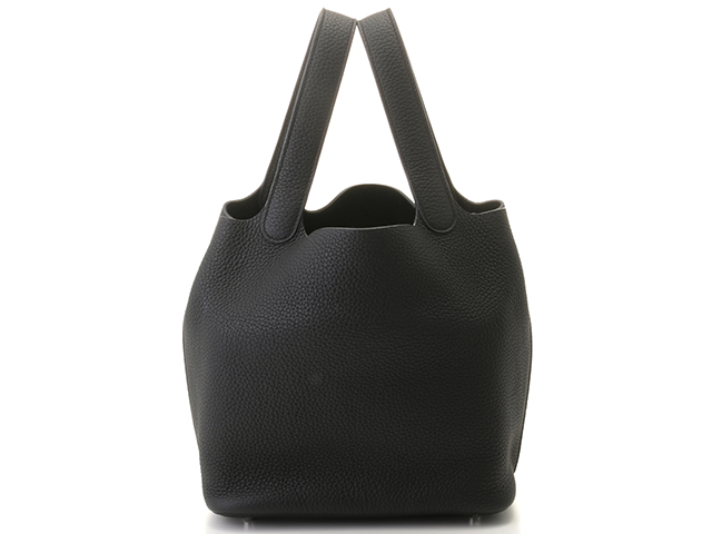HERMES エルメス ピコタンロックMM ブラック シルバー金具