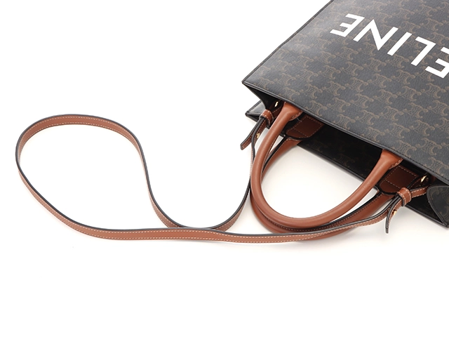 CELINE セリーヌ バーティカル カバ スモール タン PVC/カーフ 191542BZK.04LU 【431】2148103675614