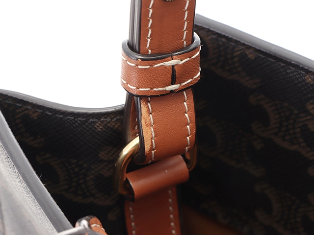 CELINE セリーヌ バーティカル カバ スモール タン PVC/カーフ 191542BZK.04LU 【431】2148103675614