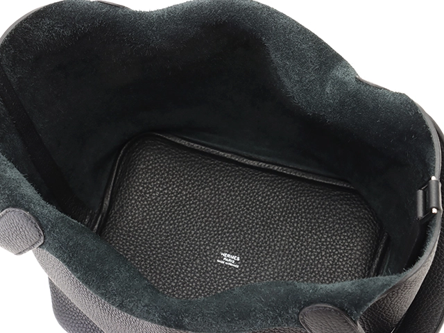 HERMES　エルメス　ピコタンロックMM　 ブラック　SV金具　Y刻印　2020年頃製造【431】2148103675690