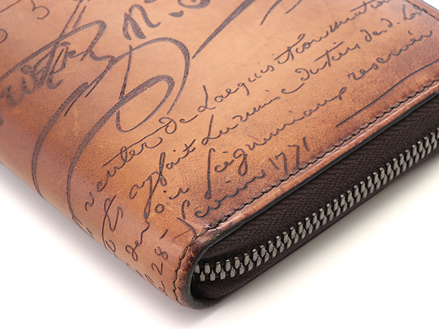 taxu　Berluti ベルルッティ カリグラフィ 長財布 ベルルッティ(Berluti)ベルルッティ カリグラフィラウンド長財布