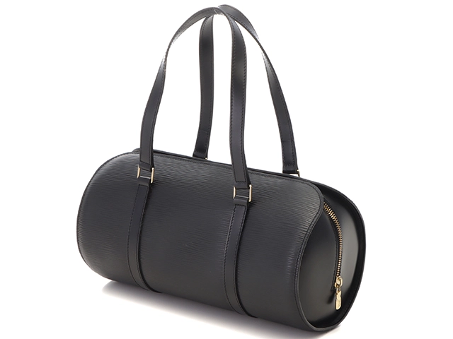LOUIS VUITTON ルイ ヴィトン エピ スフロ ハンドバッグ レザー ノワール ブラック ポーチ付き M52222 【436】 2143600366508
