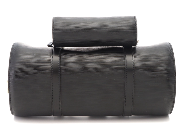 LOUIS VUITTON ルイ ヴィトン エピ スフロ ハンドバッグ レザー ノワール ブラック ポーチ付き M52222 【436】 2143600366508