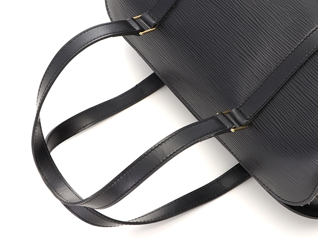 LOUIS VUITTON ルイ ヴィトン エピ スフロ ハンドバッグ レザー ノワール ブラック ポーチ付き M52222 【436】 2143600366508
