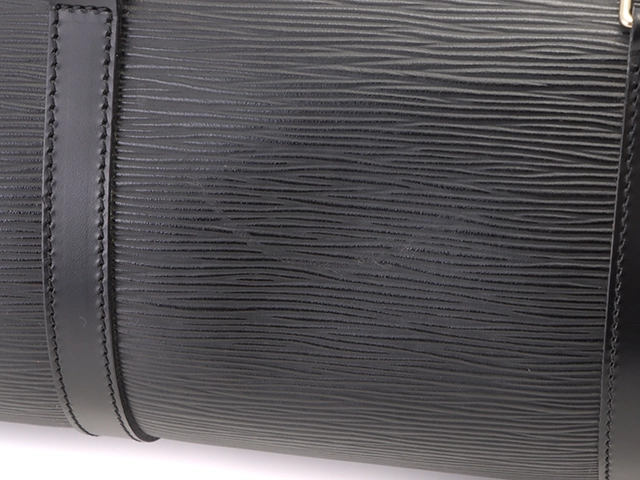 LOUIS VUITTON ルイ ヴィトン エピ スフロ ハンドバッグ レザー ノワール ブラック ポーチ付き M52222 【436】 2143600366508