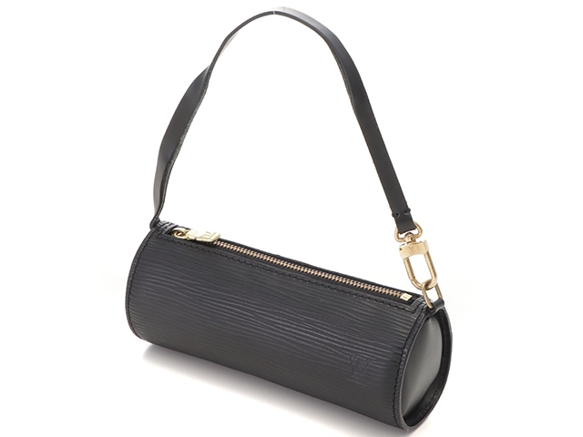 LOUIS VUITTON ルイ ヴィトン エピ スフロ ハンドバッグ レザー ノワール ブラック ポーチ付き M52222 【436】 2143600366508