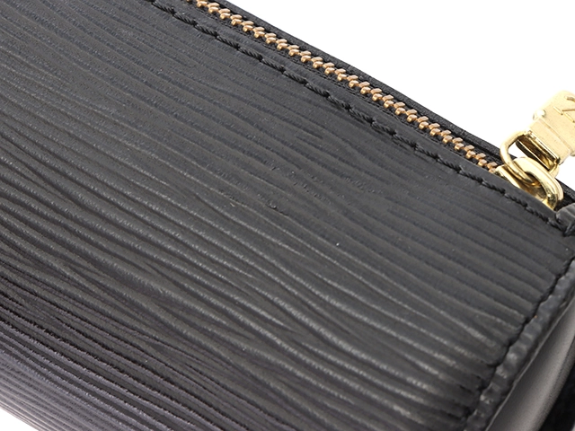 LOUIS VUITTON ルイ ヴィトン エピ スフロ ハンドバッグ レザー ノワール ブラック ポーチ付き M52222 【436】 2143600366508