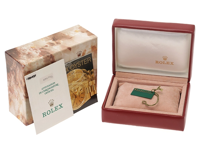 ROLEX　ロレックス　時計　デイトジャスト　69173G　X番　1991年製造　YG/SS　レディース　自動巻き　シャンパン文字盤　10Pダイヤ　トリチウム【431】2148103679124