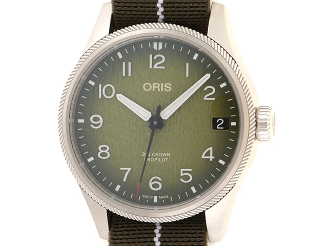 ORIS オリス 限定2011本 2024年ギャランティー オカバンゴ エアレスキュー リミテッドエディション ステンレス 自動巻 グリーン  参考定価：418000 【432】 2148103679490 の購入なら「質」の大黒屋（公式）