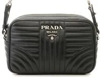 PRADA プラダ ダイアグラム クロスボディバッグ 1BH083 ブラック