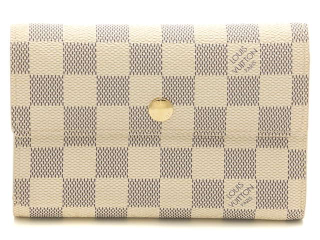 LOUIS VUITTON ルイヴィトン ポルトフォイユ・アレクサンドラ ダミエ・アズール N63068【472】HG の購入なら「質」の大黒屋（公式）