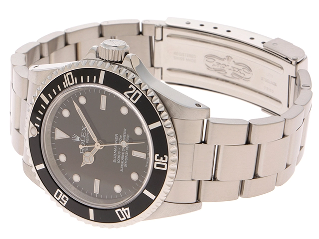 ROLEX　ロレックス　サブマリーナー　14060M　自動巻き　ステンレス　回転ベゼル　300m防水　ブラック　【432】　2148103680243