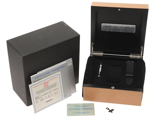 PANERAI　パネライ　ルミノール　パワーリザーブ　PAM00090　自動巻き　ステンレス/ラバー　ブラック　300ｍ防水　参考定価：902000　【432】　2148103680731