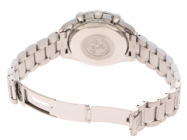 OMEGA オメガ スピードマスター・デイト 3513.30 SS シルバー文字盤