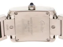 Cartier　カルティエ　タンクフランセーズSM　W51008Q3　ステンレススチール　クォーツ　レディース　腕時計（2148103680960）【200】C