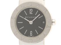 BVLGARI　ブルガリ　ブルガリブルガリ　レディース腕時計　クオーツ　BB23SSD　ブラック文字盤　ステンレス　本体のみ【433】2148103681011