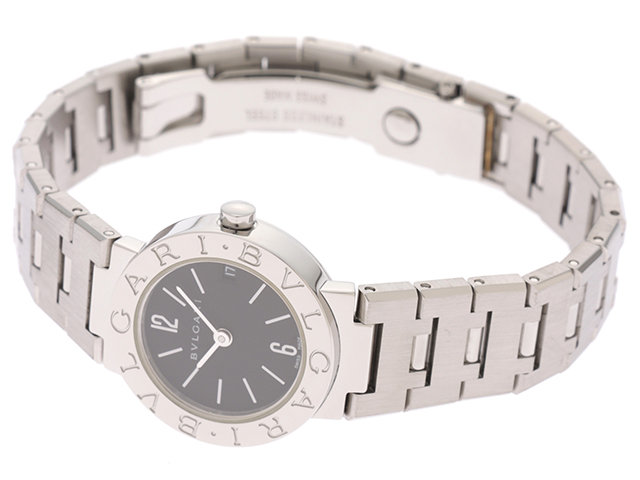 ブルガリ BVLGARI BB23SSD ブラック クォーツ レディース 時計 BVLGARI ブルガリ ブルガリブルガリ 腕時計 BB23SS クオーツ