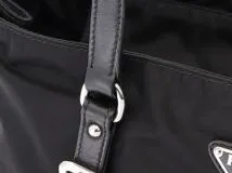 PRADA トートバッグ ブラック 1BG228 【436】 2148103681172