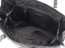 PRADA トートバッグ ブラック 1BG228 【436】 2148103681172
