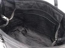 PRADA トートバッグ ブラック 1BG228 【436】 2148103681172