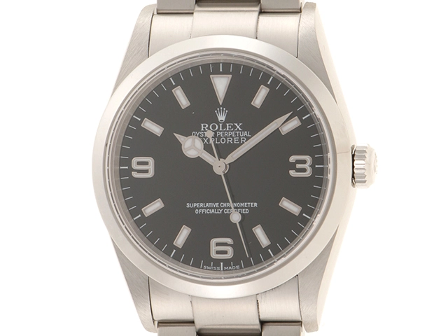 K番 2002年 並行 ROLEX ロレックス エクスプローラーⅠ 114270 SS ステンレススチール オートマチック 【460】2148103681400
