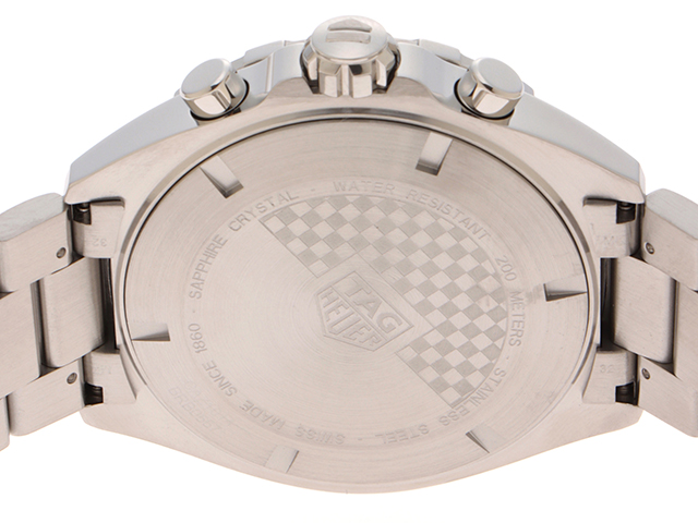 TAG　HEUER　タグホイヤー　CAZ1014.BA0842　フォーミュラ１　クロノグラフ　ステンレススチール　ブルー文字盤　クォーツ　メンズ　腕時計（2148103681516）【200】C