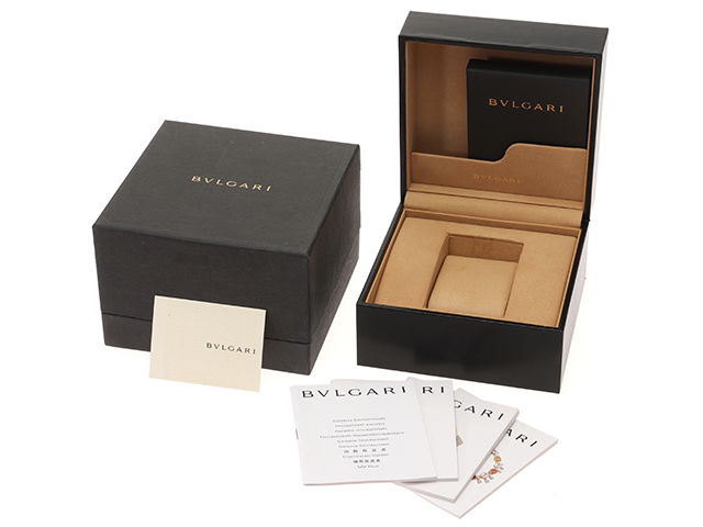 BVLGARI ブルガリ レッタンゴロ SS/ラバー レディース クォーツ