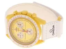 OMEGA×Swatch オメガ×スウォッチ スピードマスター ムーンスウォッチ セラミック Mission to the Sun メンズ  SO33J100 【436】 2148103681745 の購入なら「質」の大黒屋（公式）