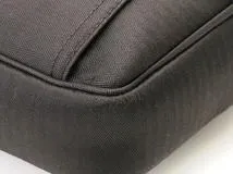 HERMES エルメス ビジネスバッグ ブリーフケース アカプルコオディナトゥール ブラック　キャンバス/レザー 【472】KS