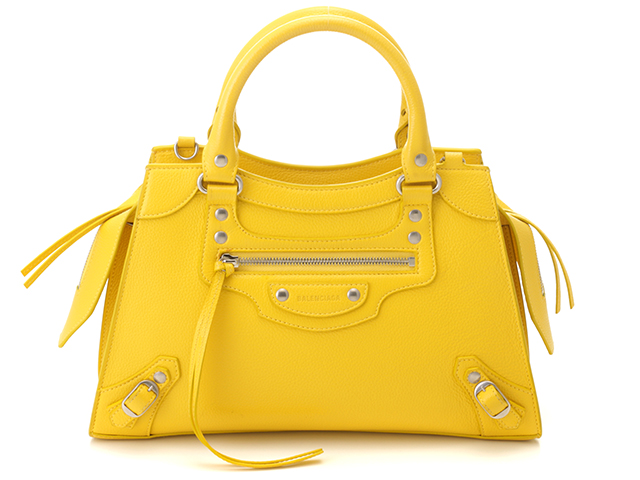 バレンシアガ　新品　メンズ　フォンショルダー(ネオンイエロー) BALENCIAGA バレンシアガ カー フォンフォルダー ショルダー