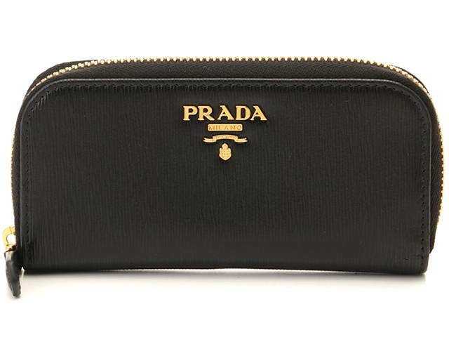 PRADA プラダ 6連キーケース ラウンドファスナー NERO 黒 レザー 【436】 2148103683237 の購入なら「質」の大黒屋（公式）