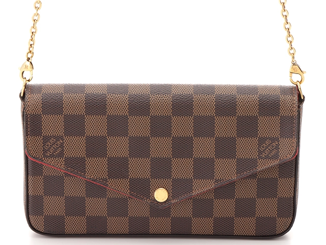 LOUIS VUITTON ルイヴィトン ポシェット・フェリシー ダミエ ショルダーバッグ N63032 【436】 2148103683312  の購入なら「質」の大黒屋（公式）