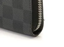LOUIS VUITTON　ルイヴィトン　長財布　ジッピー・オーガナイザーNM　ダミエ・グラフィット　N60111　2020年頃製造【431】