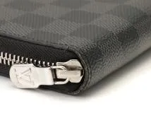 LOUIS VUITTON　ルイヴィトン　長財布　ジッピー・オーガナイザーNM　ダミエ・グラフィット　N60111　2020年頃製造【431】