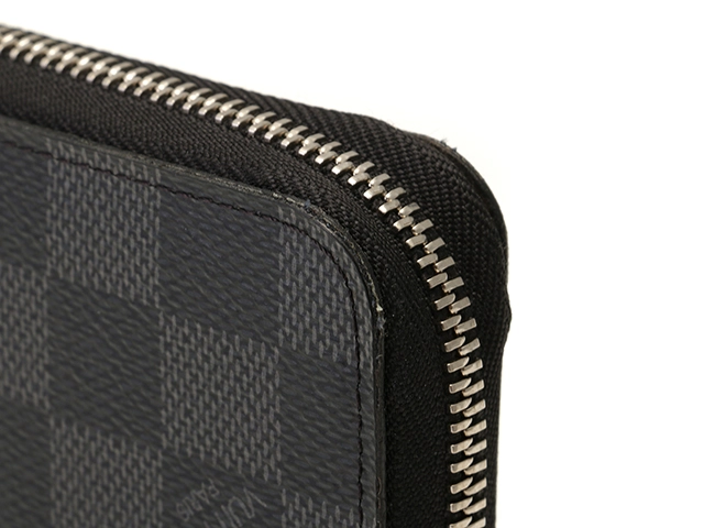 LOUIS VUITTON　ルイヴィトン　長財布　ジッピー・オーガナイザーNM　ダミエ・グラフィット　N60111　2020年頃製造【431】