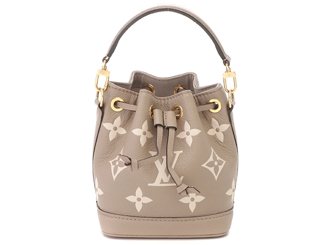 LOUIS VUITTON ルイ・ヴィトン ナノ・ノエ バイカラー モノグラム  