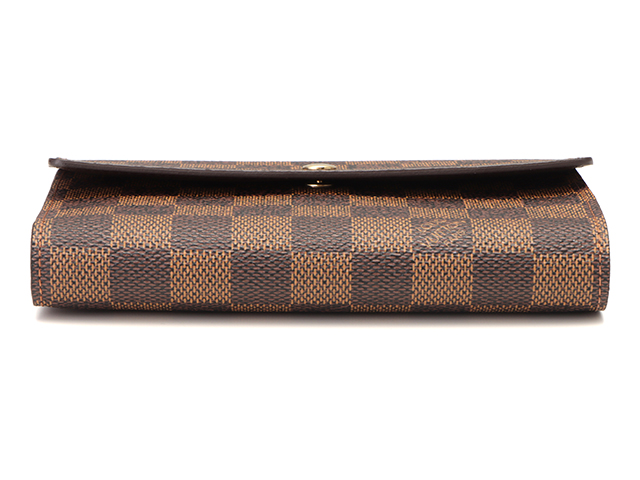 30%OFF】ルイヴィトン Louis Vuitton ダミエ ポルトトレゾール エテュイパピエ N61202 財布 3つ折り財布 レディース  【中古】｜激安アクセサリー通販のワンダープライス