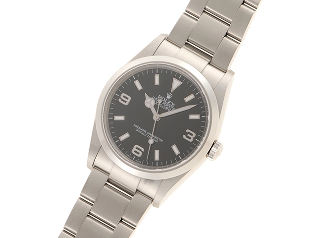 F番 ROLEX ロレックス エクスプローラー1 114270 ステンレススチール 自動巻き メンズ 腕時計(2148103686184)【200】C