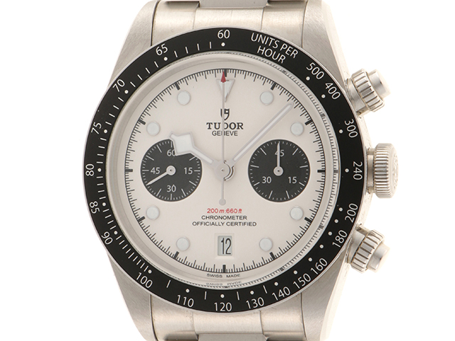 TUDOR チューダー 腕時計 2022年10月正規品 ブラックベイ クロノ 