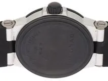 BVLGARI ブルガリ アルミニウム AL32TA アルミニウム/ラバーベルト クォーツ【460】2148103686399