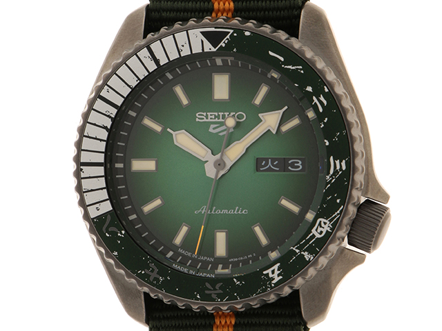 SEIKO セイコー 腕時計 5スポーツ ナルト&ボルト コラボレーション