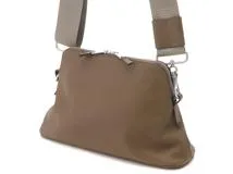 MAISON MARGIELA メゾン・マルジェラ 5AC ショルダーバッグ カーキ レザー ナイロン【432】