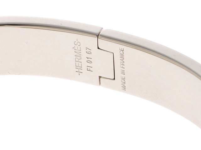 Hermès　エルメス　クリックアッシュPM　グリエタンマット　シルバー金具【471】L