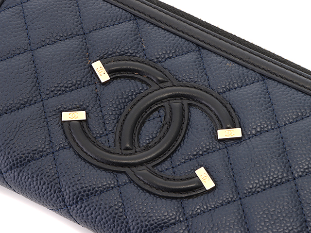 CHANEL CCフィリグリー ロングジップウォレット CHANEL シャネル CCフィリグリー ロングジップウォレット