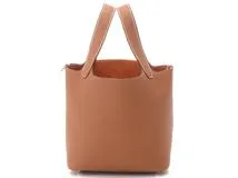 超美品　ピコタンロック　pm ゴールド×シルバー金具(2023刻印) エルメス ピコタンロック PM ゴールド シルバー金具 B刻印