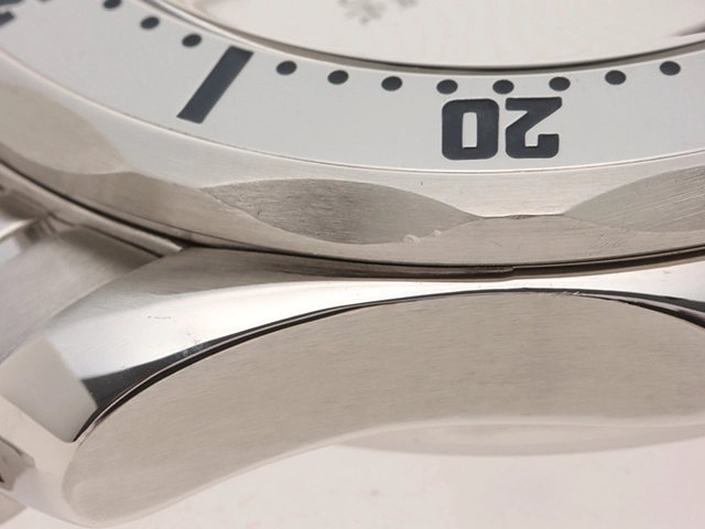 オメガ OMEGA 時計 シーマスター300 2552.20.00 ホワイト文字盤 SS 自動巻き ボーイズ（2148103689444）M【200】